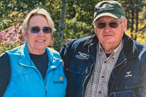 Potato Grower's Idaho Seed Grower of the Year Clen & Emma Atchley